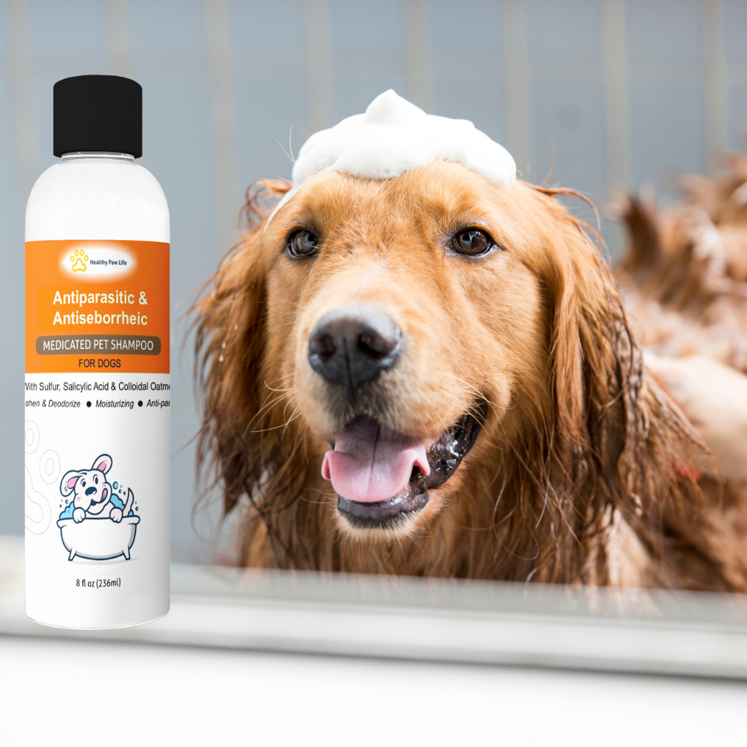 Antiparasitic dog shampoo best sale