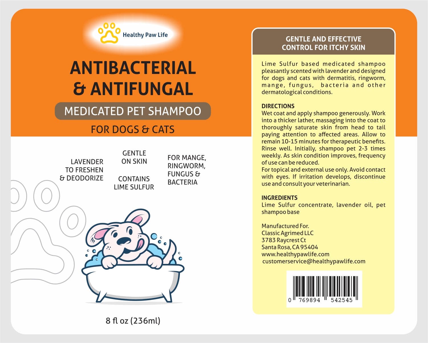Best Shampoo for Pet | Pet Shampoo & Spray | Healthy Paw Life