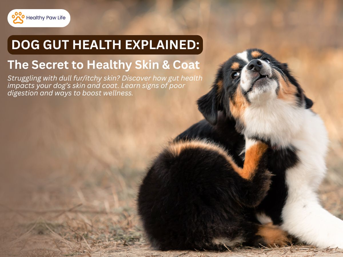 Why Gut Health Matters for Your Dog’s Skin and Coat?