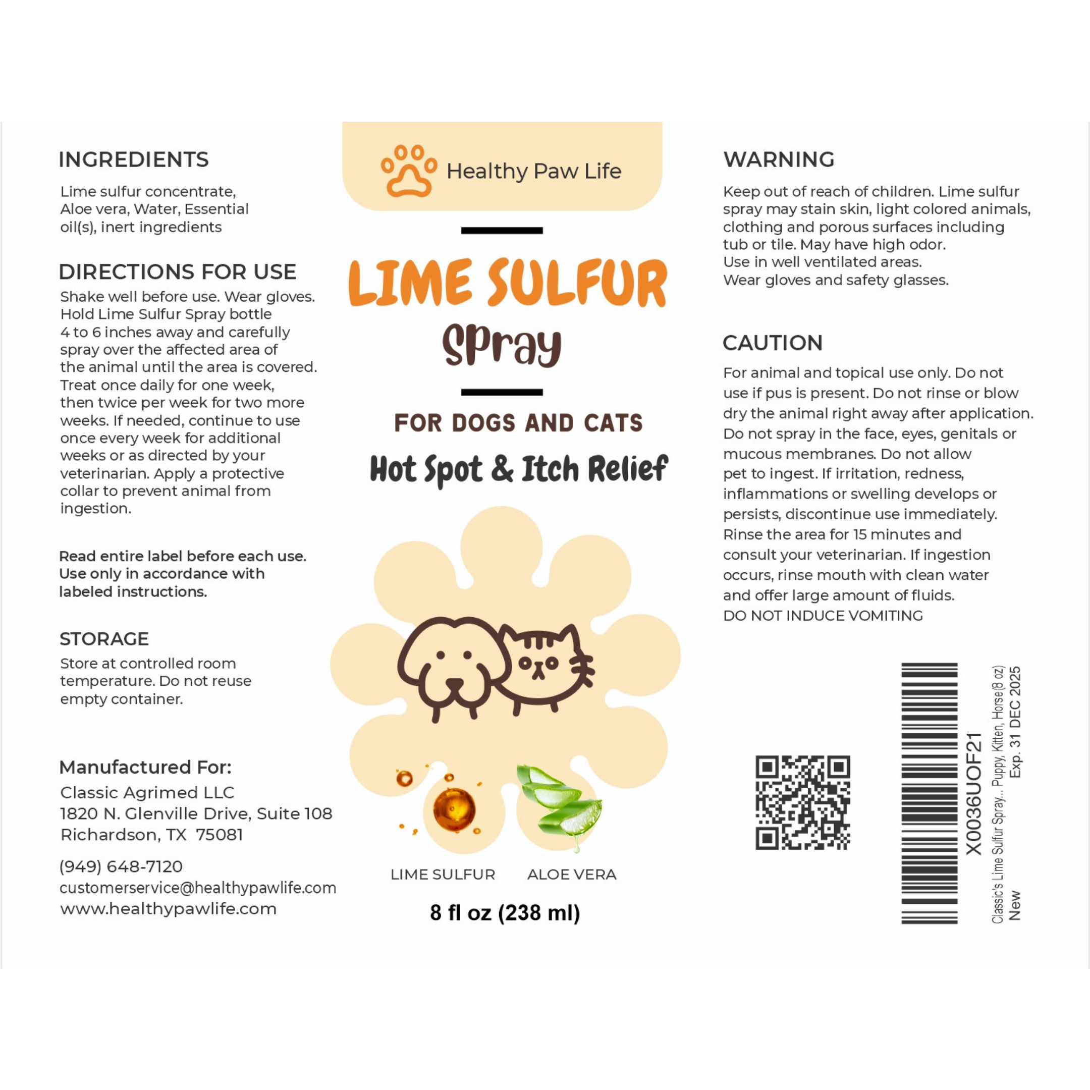 Lime Sulfur Spray