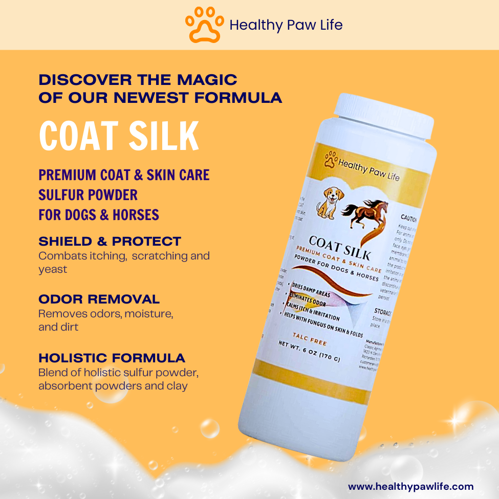 COAT SILK - Canine and Equine Dry Powder