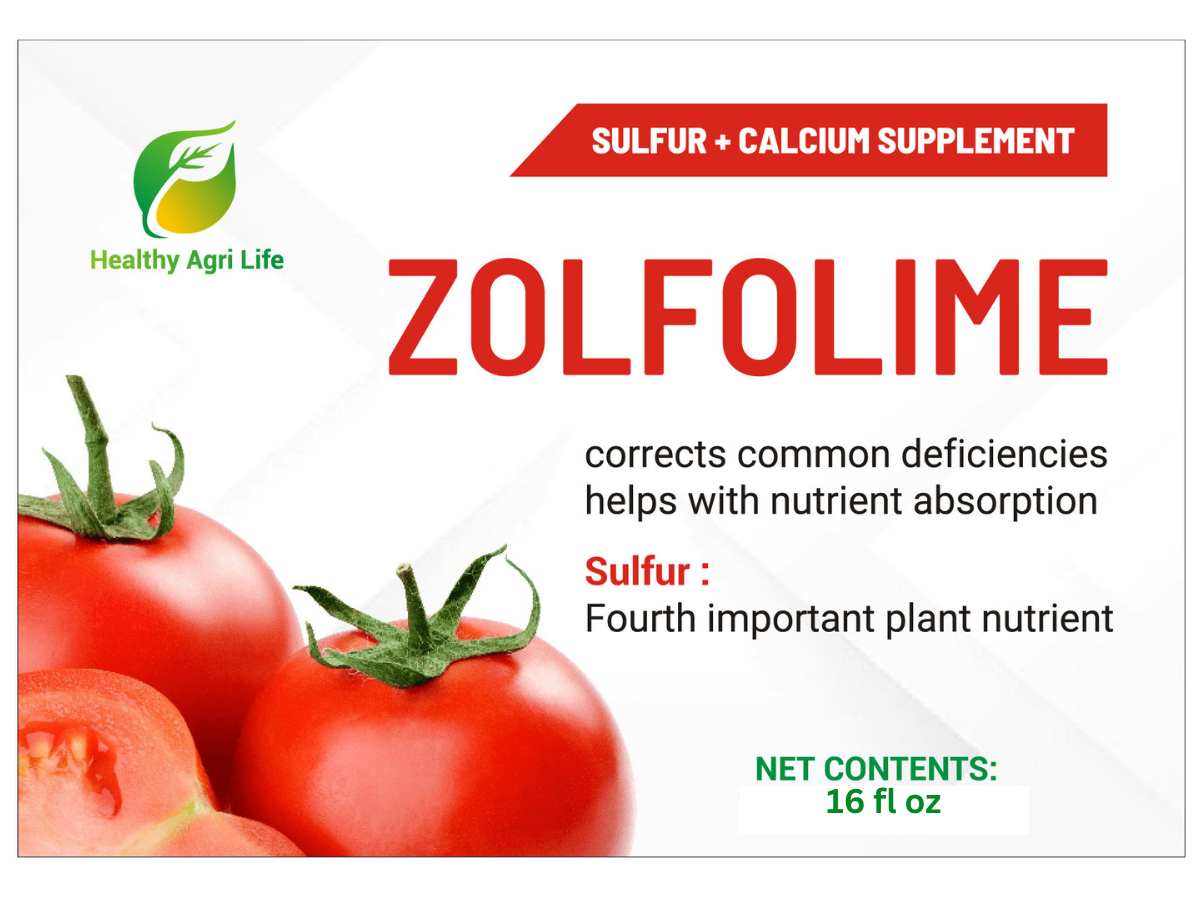 Zolfolime - Sulfur Lawn and Plant Food Liquid - Soil Loosener  by Healthy Paw Life