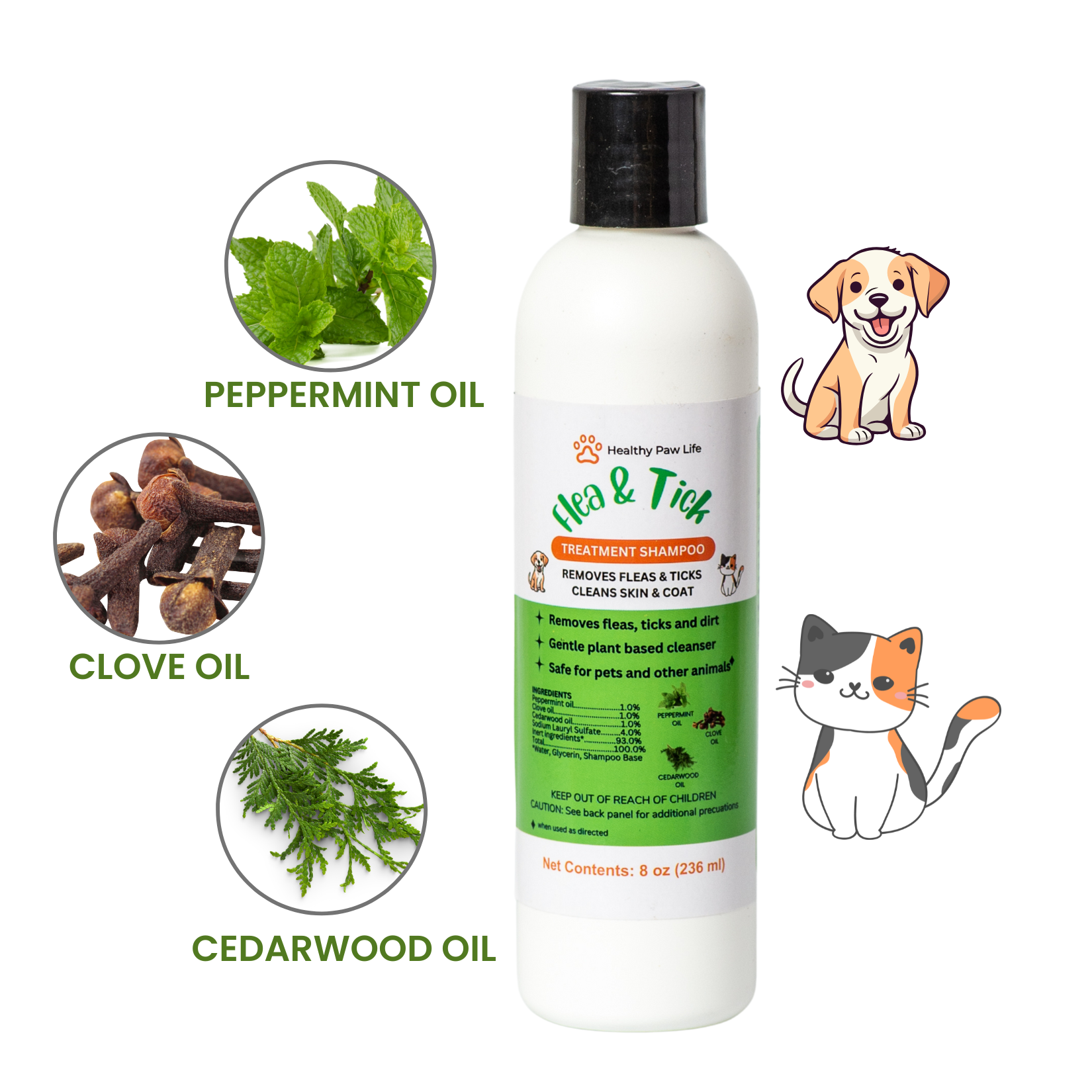 Flea and Tick Shampoo for Pets