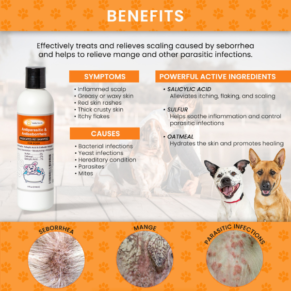 Parasite shampoo for dogs best sale