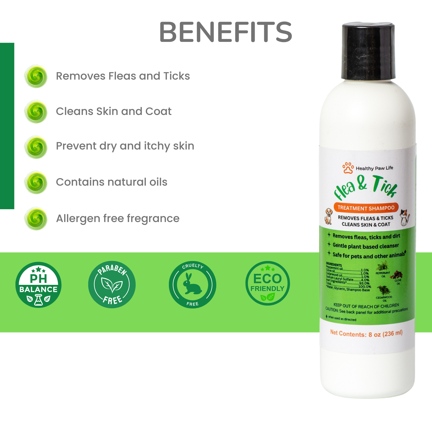 Flea and Tick Shampoo for Pets