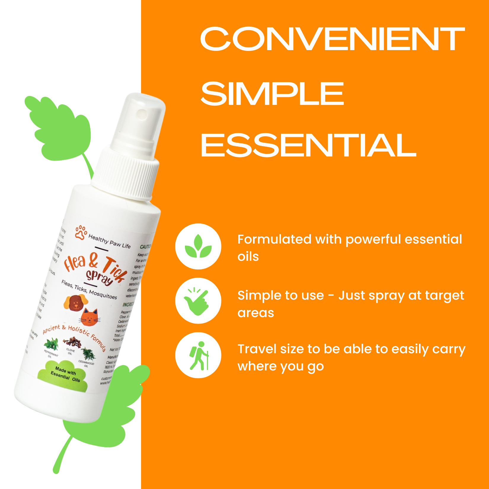 Flea and Tick Spray Uses