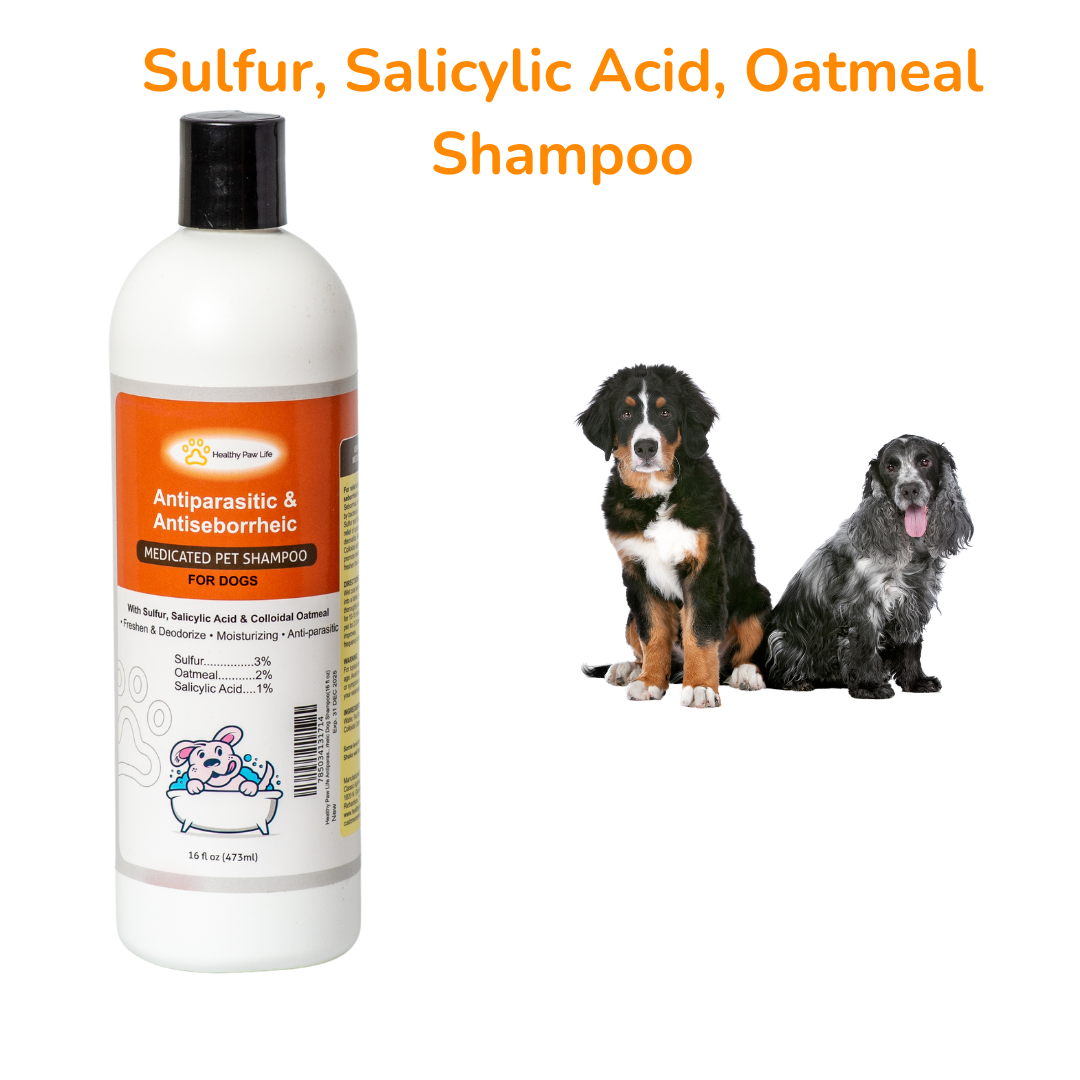 Sulfur Salicylic Acid Oatmeal Dog Shampoo