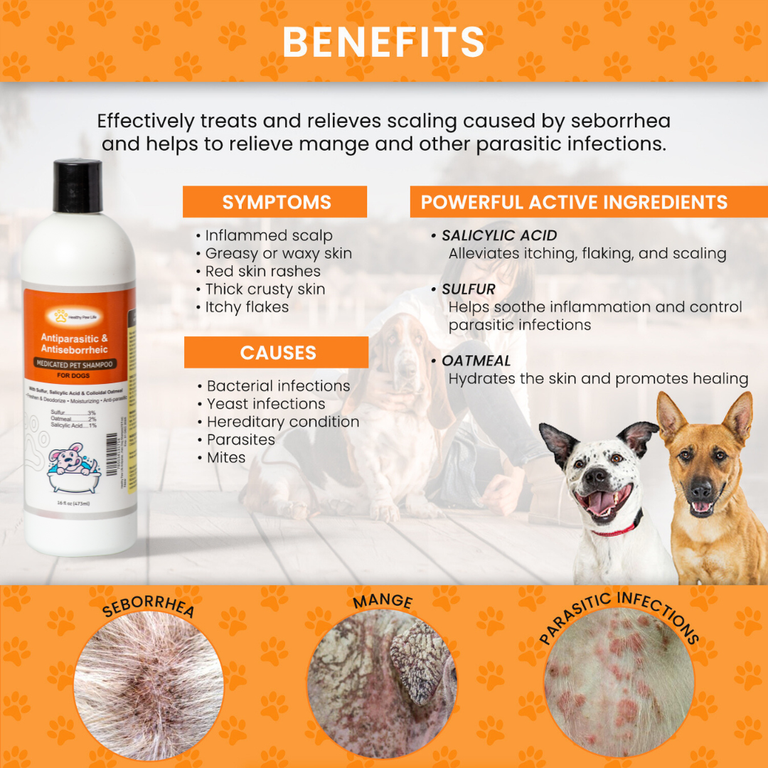 Benefits - Lime Sulfur Pet Shampoo