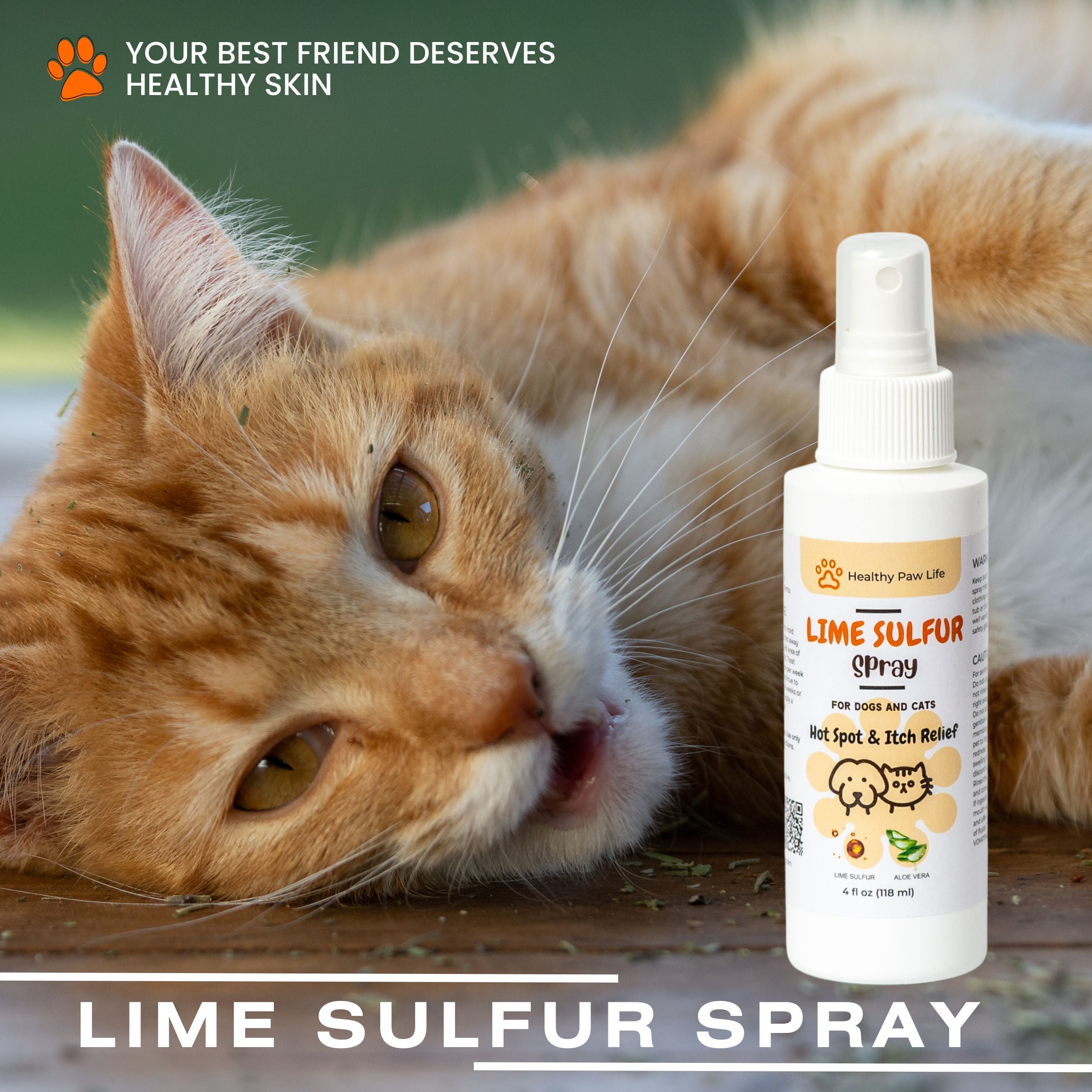 Lime Sulfur Spray for pet health care