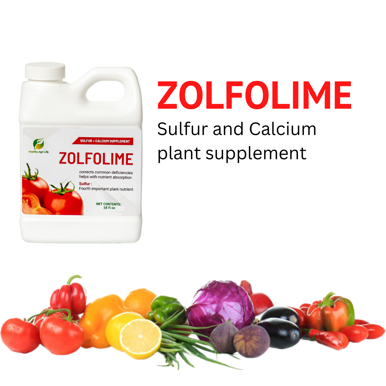 Zolfolime - Sulfur Lawn and Plant Food Liquid